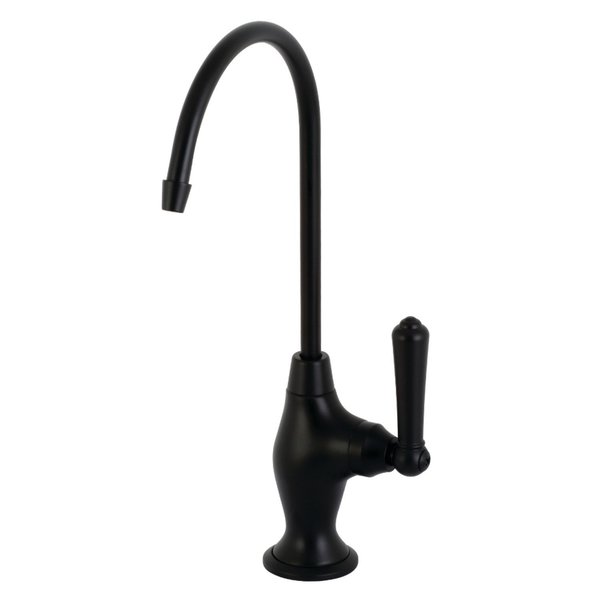 Kingston Brass KS3190NML Magellan Single Handle Water Filtration Faucet, Matte Black KS3190NML